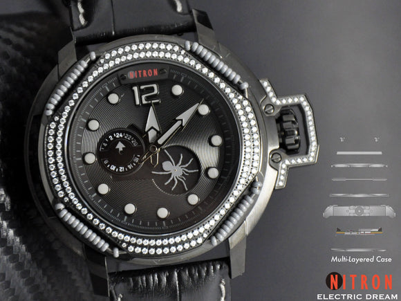 Electric Dream with Swarovski/ Black